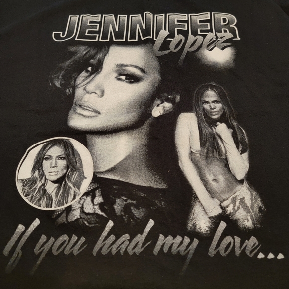 Jennifer Lopez J-Lo If you had my Love Graphic Tee Official Licensed New! - Picture 5 of 6
